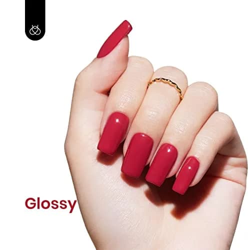 Beetles Gel Nail Polish, Cherry Mocha, 15ml (0.5 Fl Oz) | 9-Free Formula for Long-Lasting Manicures thumbnail 3
