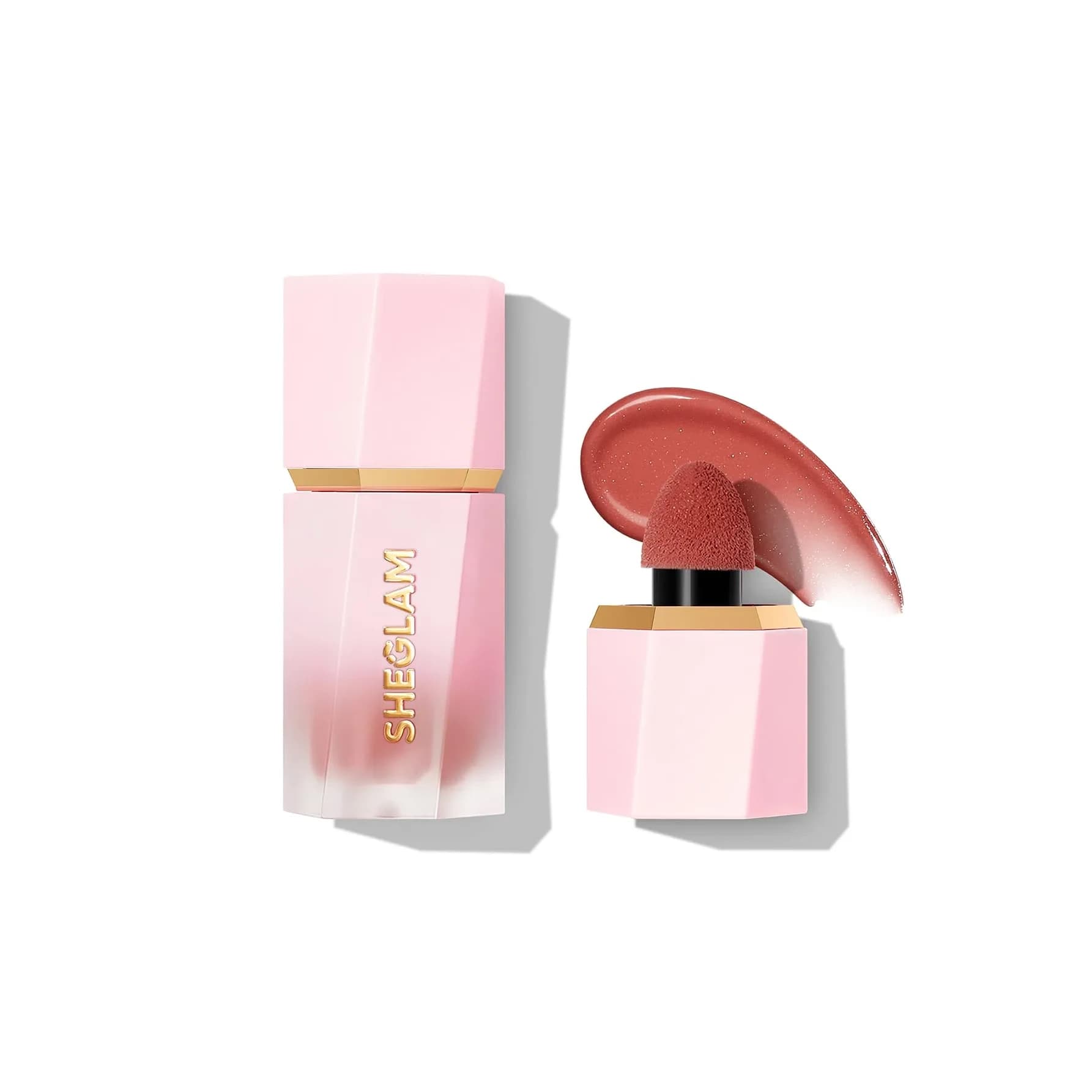SHEGLAM Color Bloom Dayglow Liquid Blush Makeup Risky Business 5ml (0.18 Fl Oz) | Shimmer Finish for Cheeks