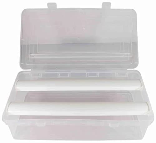NMII Multipurpose Plastic Storage Box with 2 Adjustable Rods | 31cm x 16cm x 8.5cm thumbnail 1