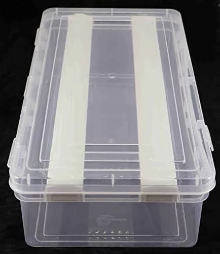 NMII Multipurpose Plastic Storage Box with 2 Adjustable Rods | 31cm x 16cm x 8.5cm thumbnail 4