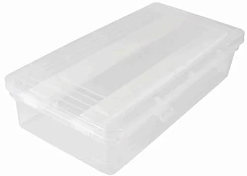 NMII Multipurpose Plastic Storage Box with 2 Adjustable Rods | 31cm x 16cm x 8.5cm thumbnail 2