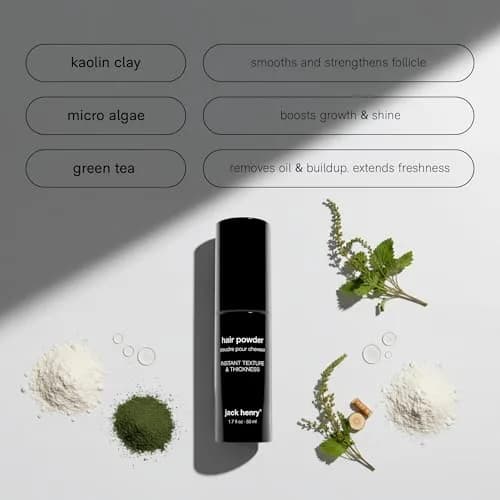 Jack Henry Hair Texture Powder for Men, 2 oz | Matte Finish Volume Styler, All Hair Types thumbnail 3