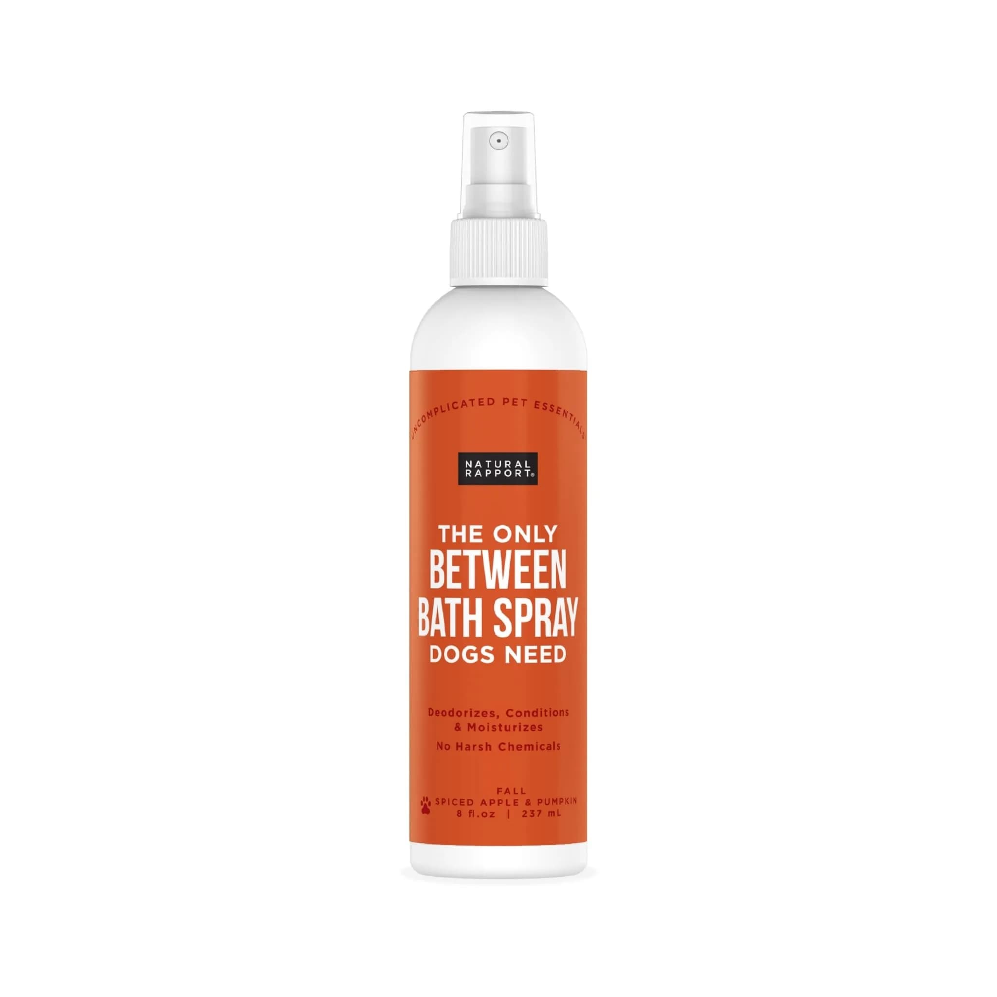 Natural Rapport Dog Cologne, Spiced Apple & Pumpkin Spray, 8 oz | Deodorizing & Odor Neutralizer for Dogs - main product image