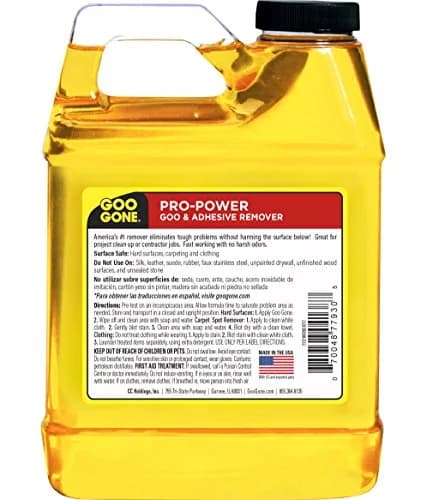 Goo Gone Pro-Power Adhesive Remover 1900ml (64 Fl Oz) | Professional Strength for Tough Messes thumbnail 2
