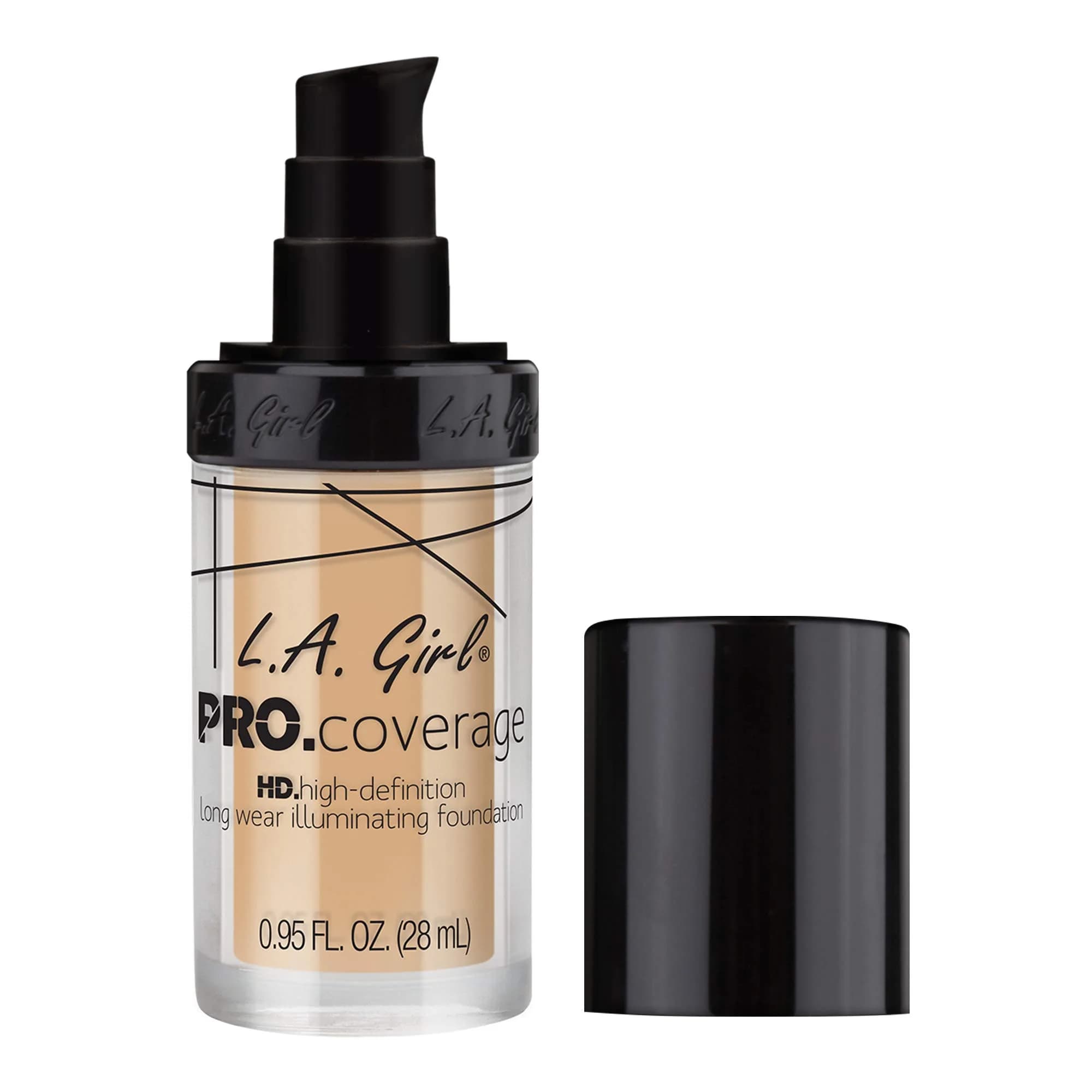 L.A. Girl Pro Coverage Liquid Foundation - Fair - Dewy, Radiant Finish - 28.08ml (0.95 Fl Oz) - view 2
