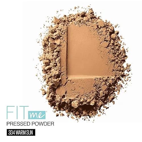 Maybelline Fit Me Matte + Poreless Powder, Warm Sun, 0.56 oz (16 g) (Pack of 2) | Shine Control & Poreless Finish thumbnail 6