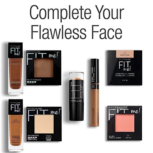 Maybelline Fit Me Matte + Poreless Powder, Warm Sun, 0.56 oz (16 g) (Pack of 2) | Shine Control & Poreless Finish thumbnail 7