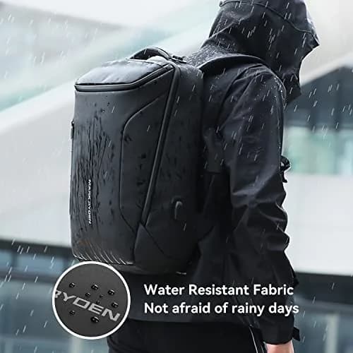 MARK RYDEN Business Backpack for Men, Waterproof High Tech Backpack with USB Charging Port, Fits 17.3 Inch Notebook | 30L Capacity thumbnail 5