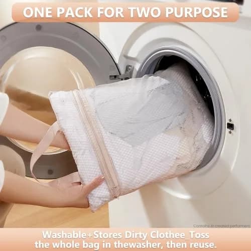 OlarHike 8 Set Packing Cubes for Travel | Durable Suitcase Organizer with Shoe & Toiletry Bag (8 Pack, Cream) thumbnail 6