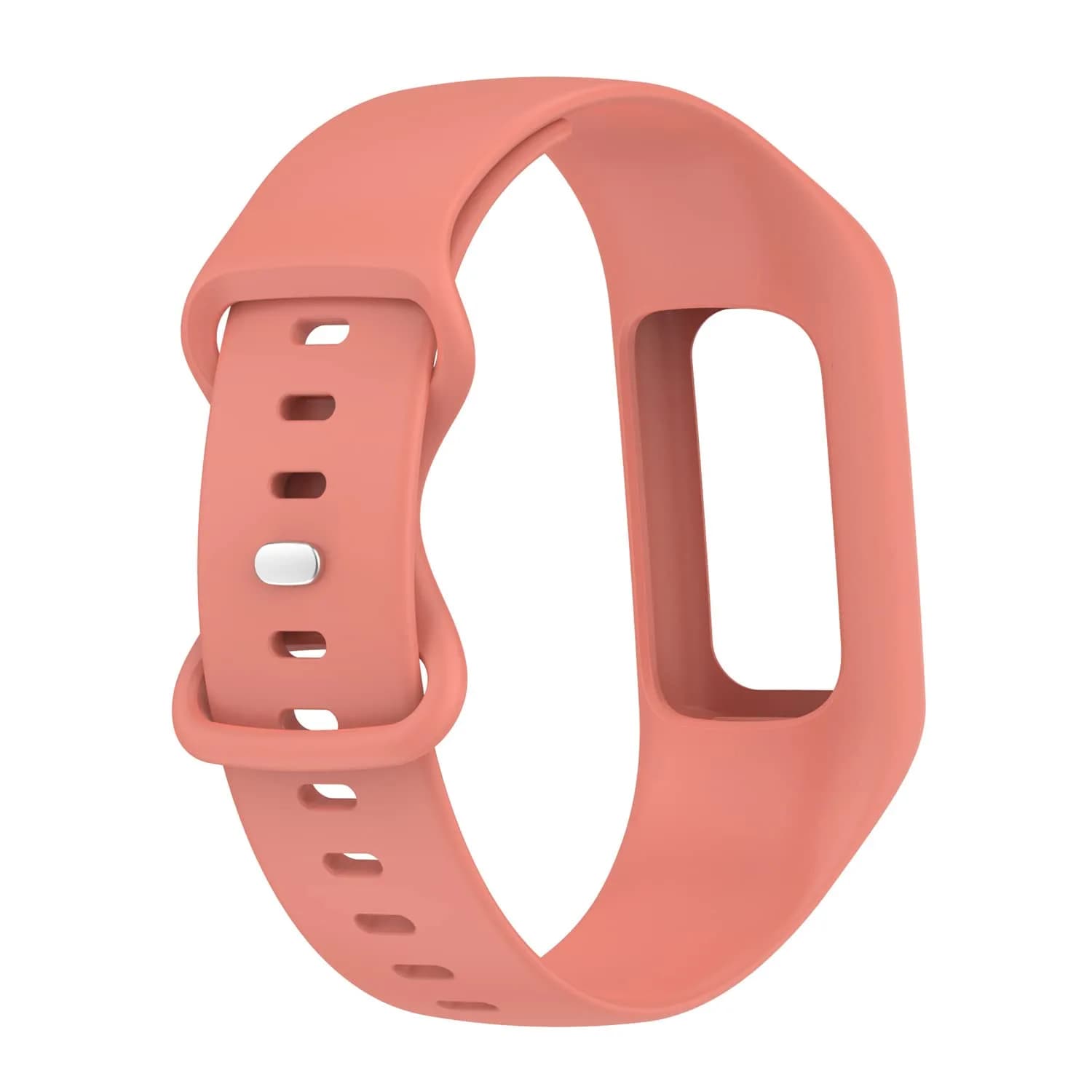 Gheper Soft Silicone Watchband for Fitbit Charge 6/5/4/3/3SE, Pink, 16mm (5.5"-8.7" Wrists) - view 4