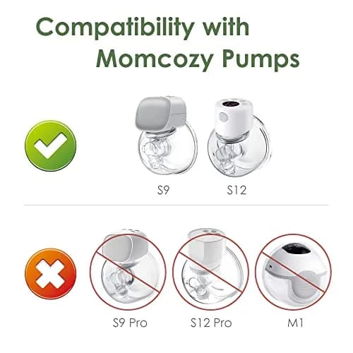 Maymom 21mm Flange Inserts for 24mm Breast Shields | BPA-Free Silicone, 2-Pack thumbnail 4