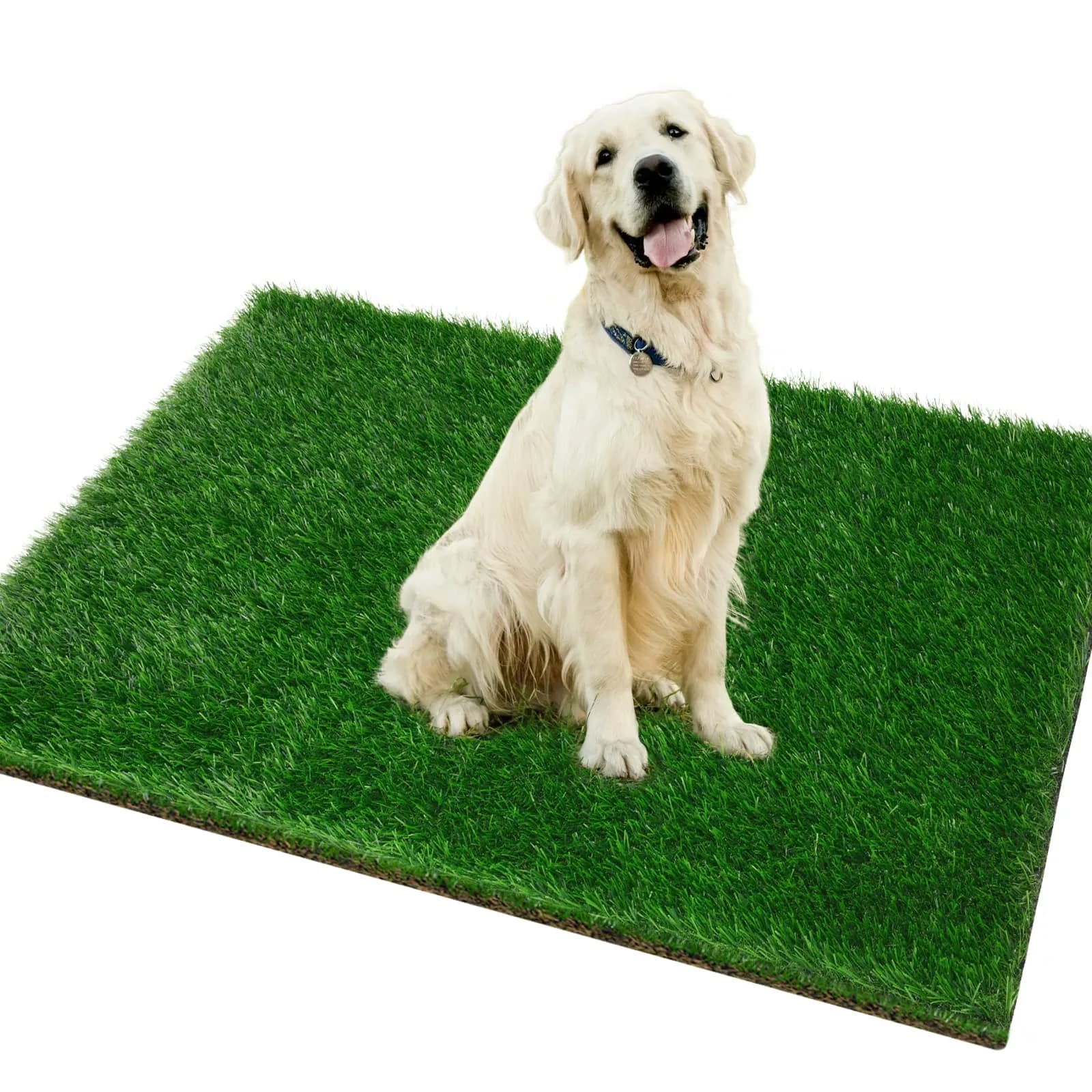 PICK FOR LIFE Artificial Grass Pad for Dogs Potty Training 130x80cm (51.2x31.5in) | Fast-Drain, Soft & Natural Look - main product image