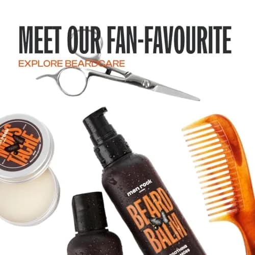Men Rock Soothing Moustache Wax 25ml | Moisturizes & Styles with Argan Oil thumbnail 6