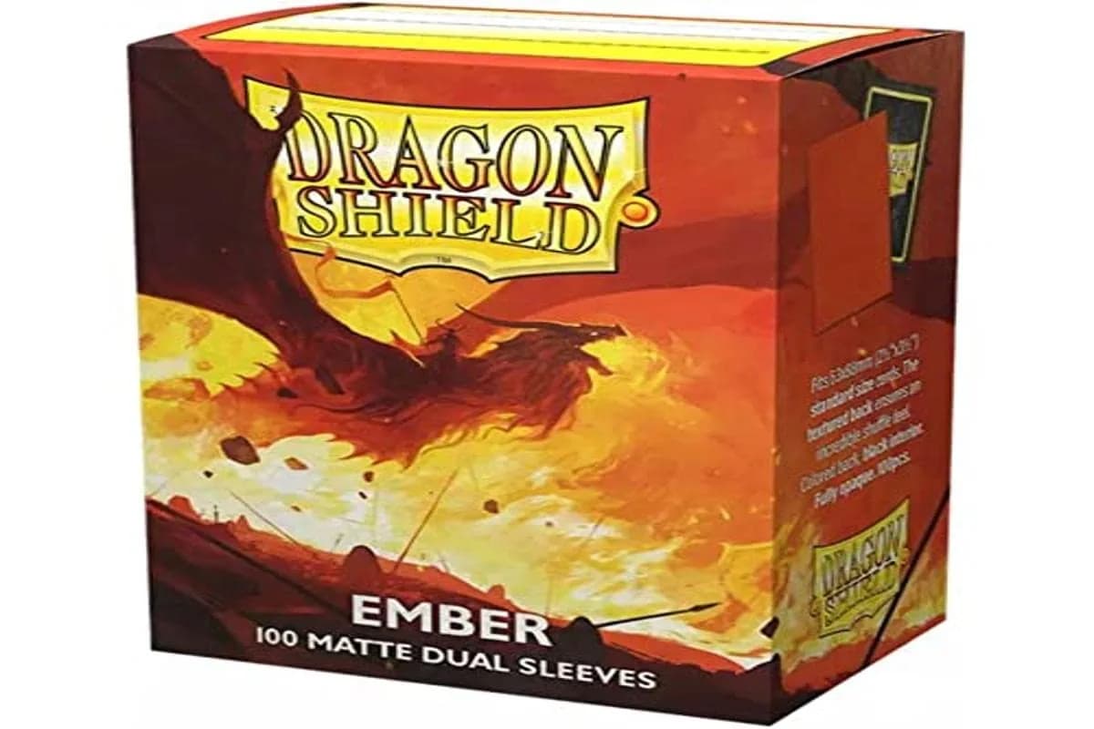 Dragon Shield Matte Dual Standard Size Card Sleeves (100 CT, Ember) | USA Imported TCG Protection - view 4