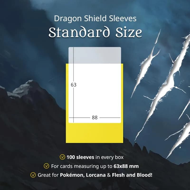 Dragon Shield Matte Dual Standard Size Card Sleeves (100 CT, Ember) | USA Imported TCG Protection - view 6