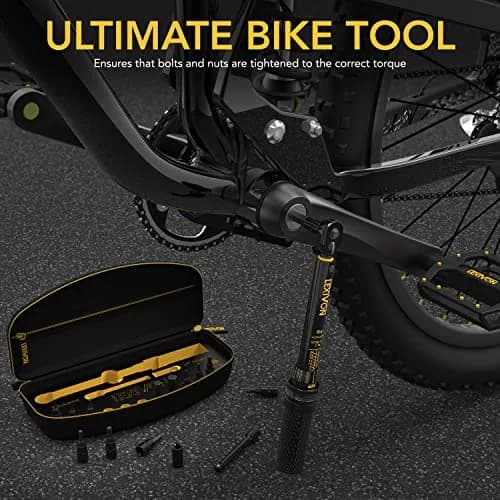 LEXIVON 1/4-Inch Drive Click Torque Wrench 15-Piece Kit | 2-26 Nm (17.7-230.1 in-lb) Dual-Direction, 72-Tooth Gear thumbnail 4
