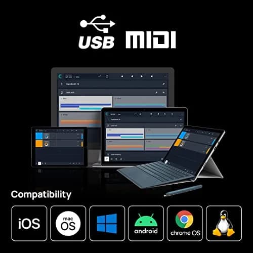 CME U2MIDI Pro - High-Speed USB MIDI Cable with Filter & Mapper 6.5ft | Plug & Play MIDI Interface for Computer & Instruments thumbnail 6