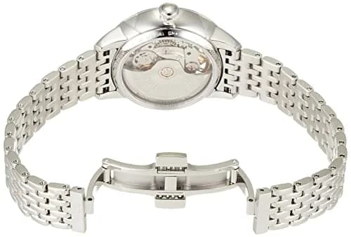 MIDO Rainflower Blossom Swiss Automatic Watch for Women | 34mm White Dial, Skeleton Movement thumbnail 2