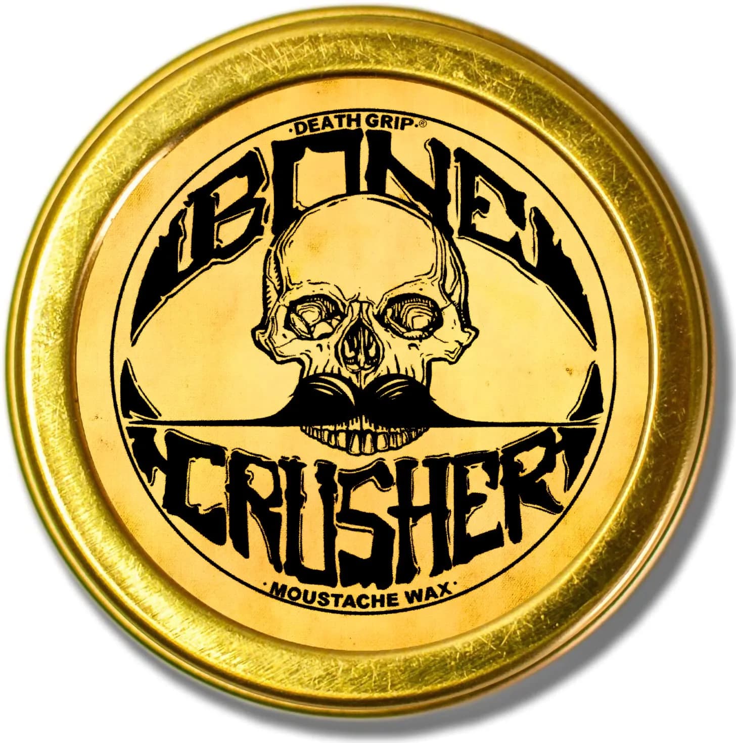 THE VINTAGE GROOMING CO. Bone Crusher Mustache Wax 28.35 g (1 oz) | Extra Strong Hold for All Mustache Styles