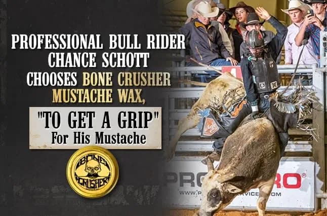 THE VINTAGE GROOMING CO. Bone Crusher Mustache Wax 28.35 g (1 oz) | Extra Strong Hold for All Mustache Styles - view 3
