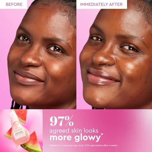Glow Recipe Watermelon Niacinamide Dew Drops Serum 80ml (2.7 Fl Oz) | Brightening & Hydrating Face Serum thumbnail 3