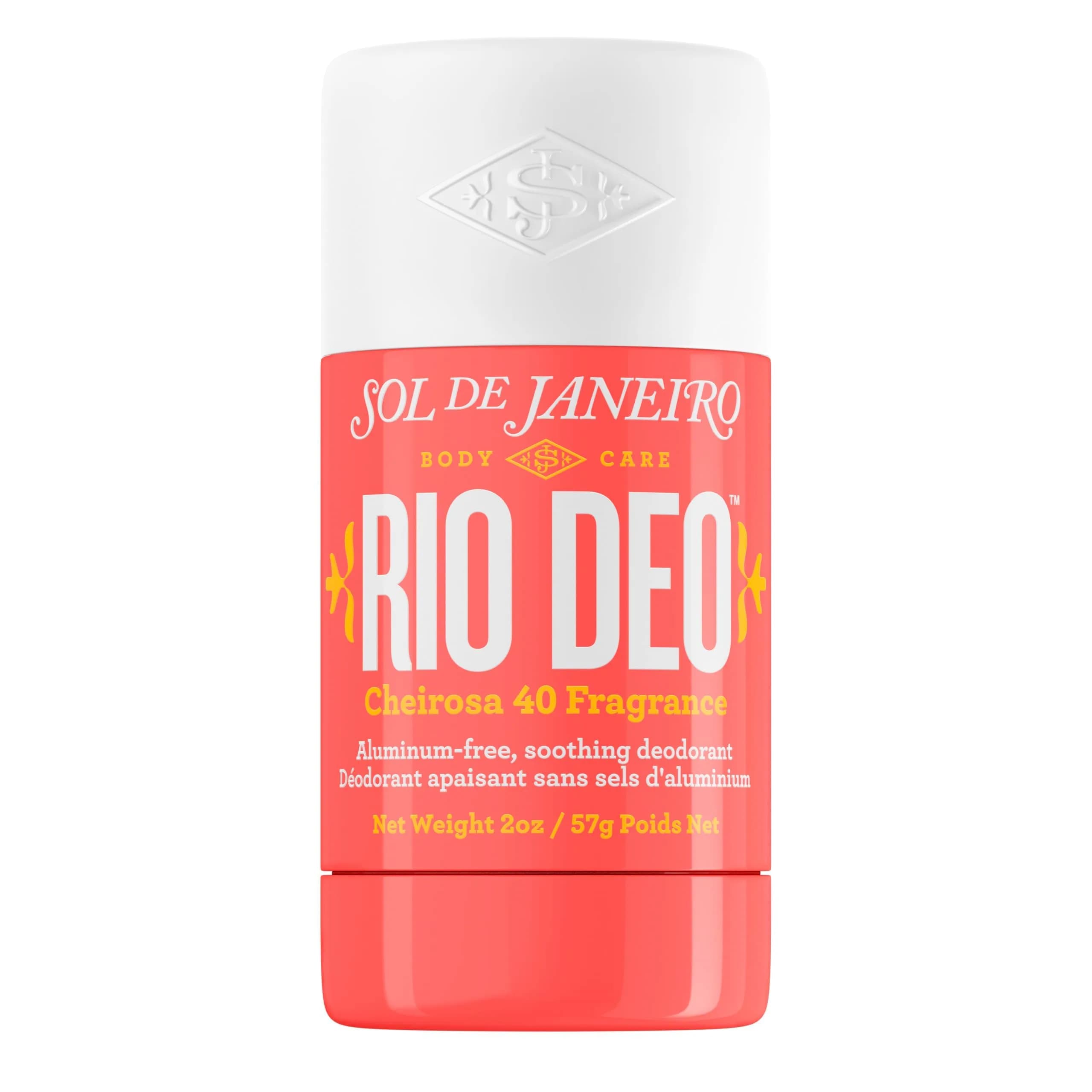 Sol de Janeiro Rio Deo - Refillable Aluminum Free Deodorant (Cheirosa 59) | Odor Elimination & Woody Scent — Cheirosa 40