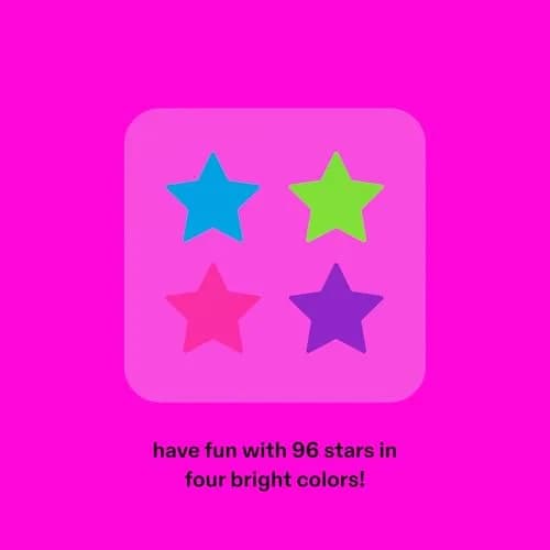 Starface Hydro-Star Party Pack Hydrocolloid Pimple Patches, 96 ct | Fun Star-Shaped Cover for Acne & Sensitive Skin thumbnail 6