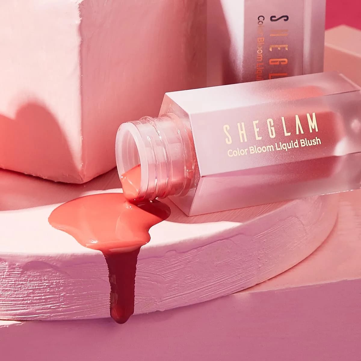 SHEGLAM Color Bloom Liquid Blush Makeup Love Cake | Matte Finish, 5.3ml (0.18 Fl Oz) - view 3