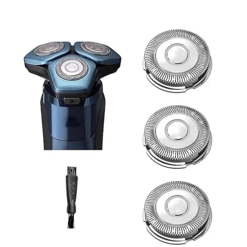Suleto SH70/71 Replacement Heads for Philips Series 7000 Shavers, Rotary Blades for 7500 7530 S7370 S7371 S7720 (3-Pack, Blue) thumbnail 1