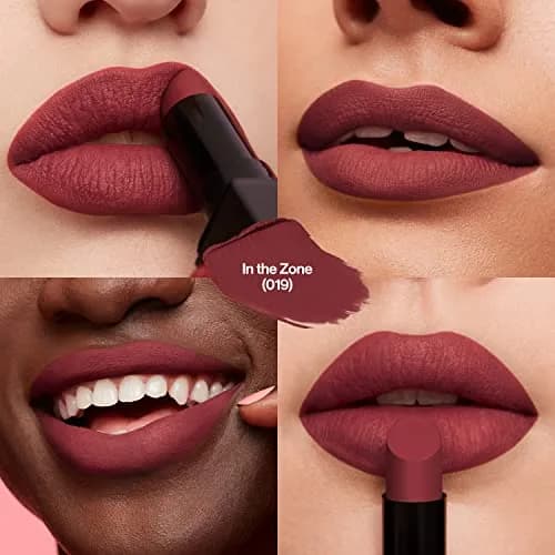 Revlon ColorStay Suede Ink Lipstick, 019 In the Zone, 0.09 oz (2.55 g) | 8HR No-Transfer Matte Color thumbnail 3
