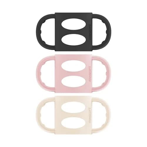 Dr. Brown's Silicone Bottle Handles for Narrow Bottles, 3-Pack | Practice Independent Drinking thumbnail 1