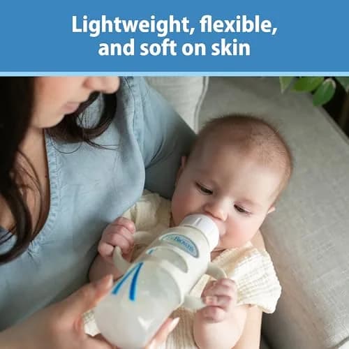 Dr. Brown's Silicone Bottle Handles for Narrow Bottles, 3-Pack | Practice Independent Drinking thumbnail 6