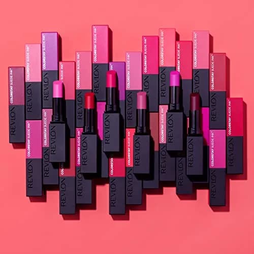 Revlon ColorStay Suede Ink Lipstick Type A 0.09 oz | 8HR No-Transfer Matte Color thumbnail 8