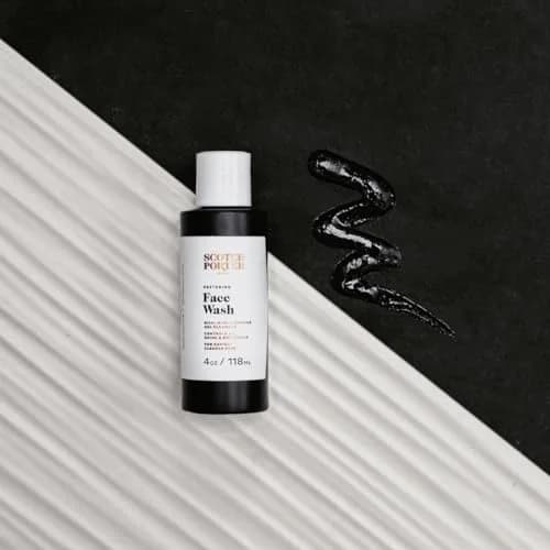 Scotch Porter Restoring Face Wash - Non-Stripping Gel Cleanser 4oz | Vegan, Paraben-Free, Sulfate-Free, Sensitive Skin thumbnail 3