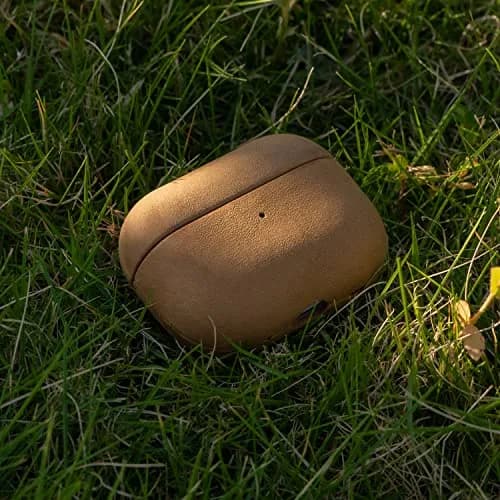 maogoam Crazy Horse Leather Case Cover for AirPods Pro 2/1 | Vintage Full-Grain Leather, MagSafe Compatible thumbnail 8