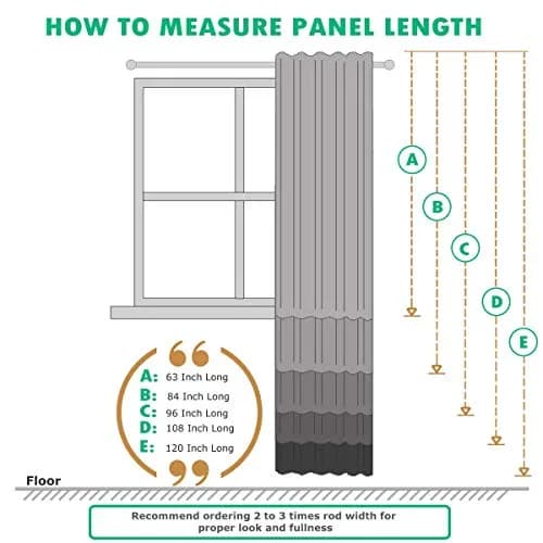 Royal Hotel Velvet Blackout Curtain Panels 52"W x 84"L | Heavyweight Soft Velvet, Grommet Top, Set of 2, Gray thumbnail 5