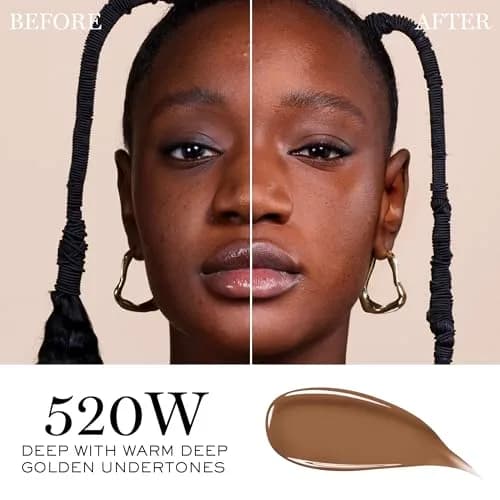 Lancôme Teint Idole Ultra Wear Care & Glow Foundation SPF 27 520W | Hydrating Serum, Natural Glow, Longwear thumbnail 2