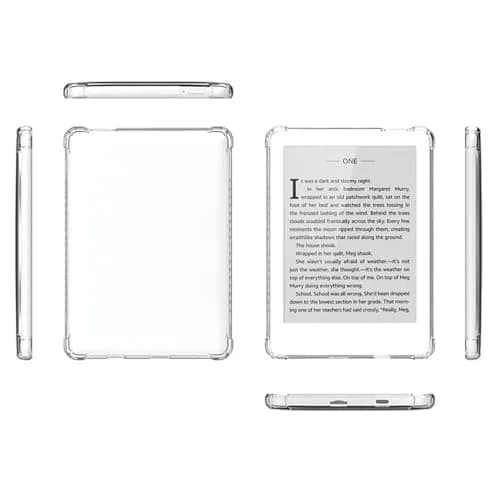 SFFINE Clear Case for 6" Kindle 10th Gen 2019 | Transparent TPU Cover Slim & Reinforced Corners thumbnail 5