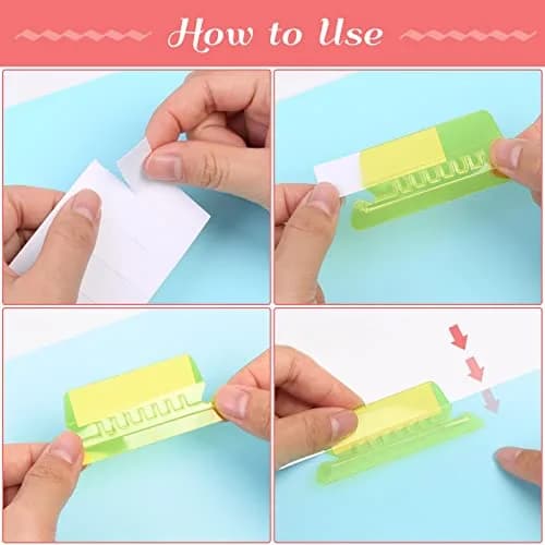 PAXCOO Hanging File Folder Tabs 50 Sets Multicolor | 2-inch Wide Plastic & Paper thumbnail 4