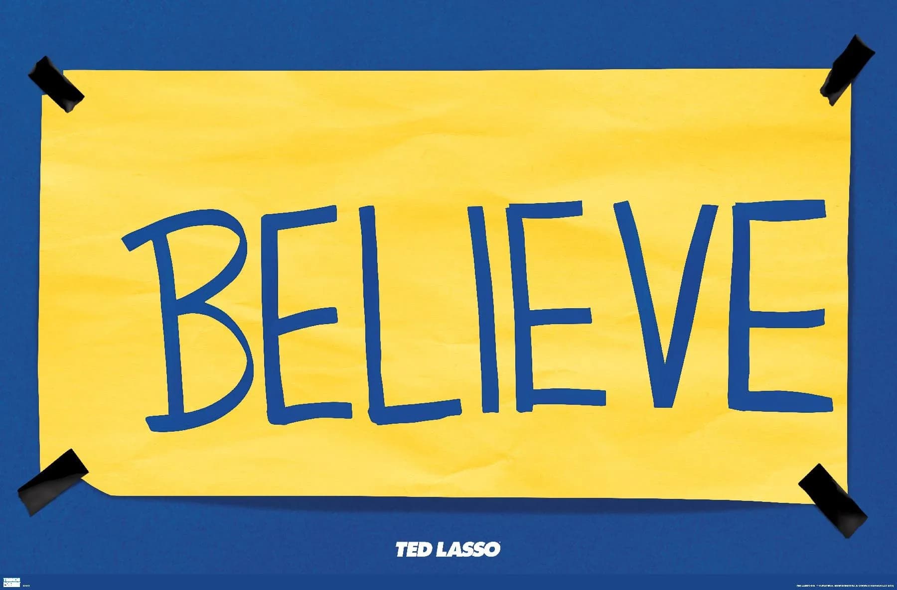 Trends International Ted Lasso - Believe Wall Poster 86cm x 57cm | Officially Licensed Art Print - main product image
