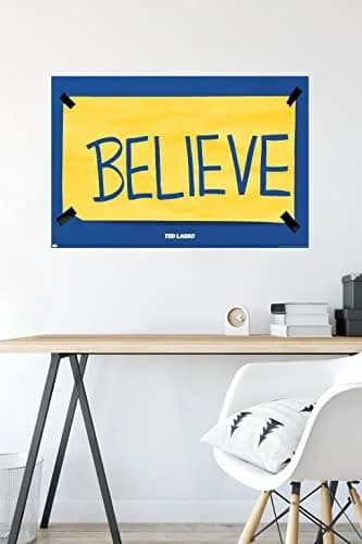 Trends International Ted Lasso - Believe Wall Poster 86cm x 57cm | Officially Licensed Art Print thumbnail 4