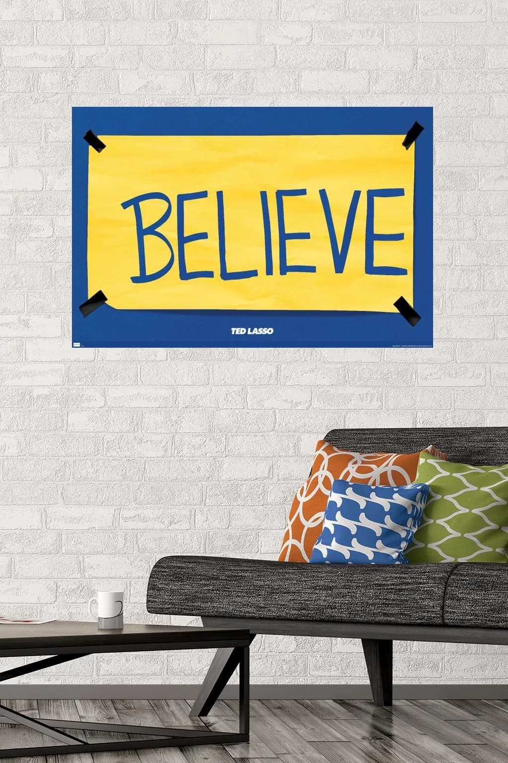 Trends International Ted Lasso - Believe Wall Poster 86cm x 57cm | Officially Licensed Art Print - view 2