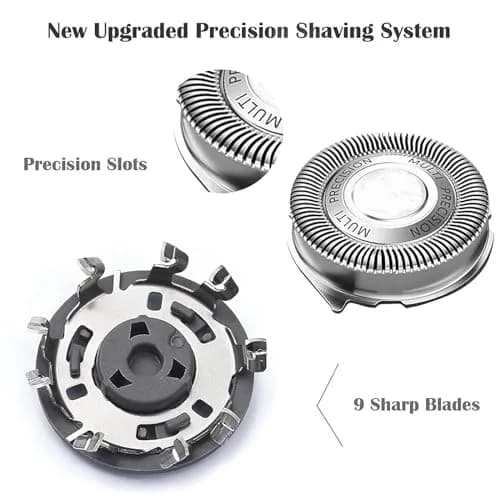 Suleto SH50/52 Replacement Heads Blades 6 Count | Compatible with Series 5000 Shavers thumbnail 3