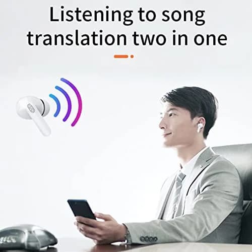 Yoidesu Y113 Language Translator Earbuds | Supports Calls, Music, 84 Languages, Bluetooth 5.3, 3H Listening, Portable Charging Case thumbnail 4