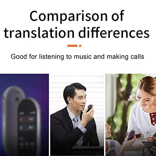 Yoidesu Y113 Language Translator Earbuds | Supports Calls, Music, 84 Languages, Bluetooth 5.3, 3H Listening, Portable Charging Case thumbnail 5