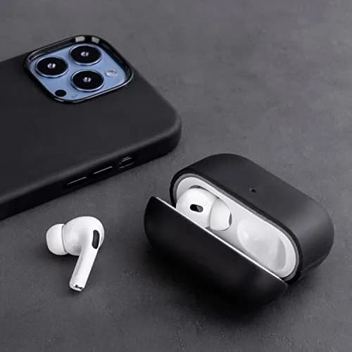 Maogoam Crazy Horse Leather Case Cover for Apple AirPods Pro 2/1 | Vintage Full-Grain Leather with Patina thumbnail 3