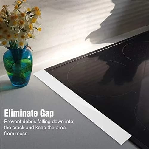 REEDTOCK Silicone Stove Gap Covers 21 inches (63.9 cm) | Seals Gaps Between Stove and Countertop thumbnail 2