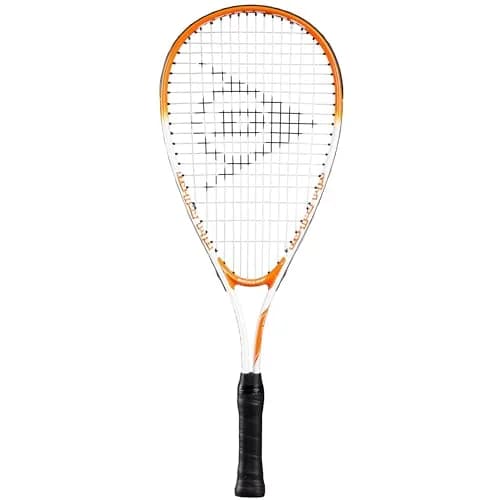 Dunlop Sports Fun Mini Junior Squash Racquet 55.9 cm (22 in) | Lightweight Alloy Frame for Kids thumbnail 1