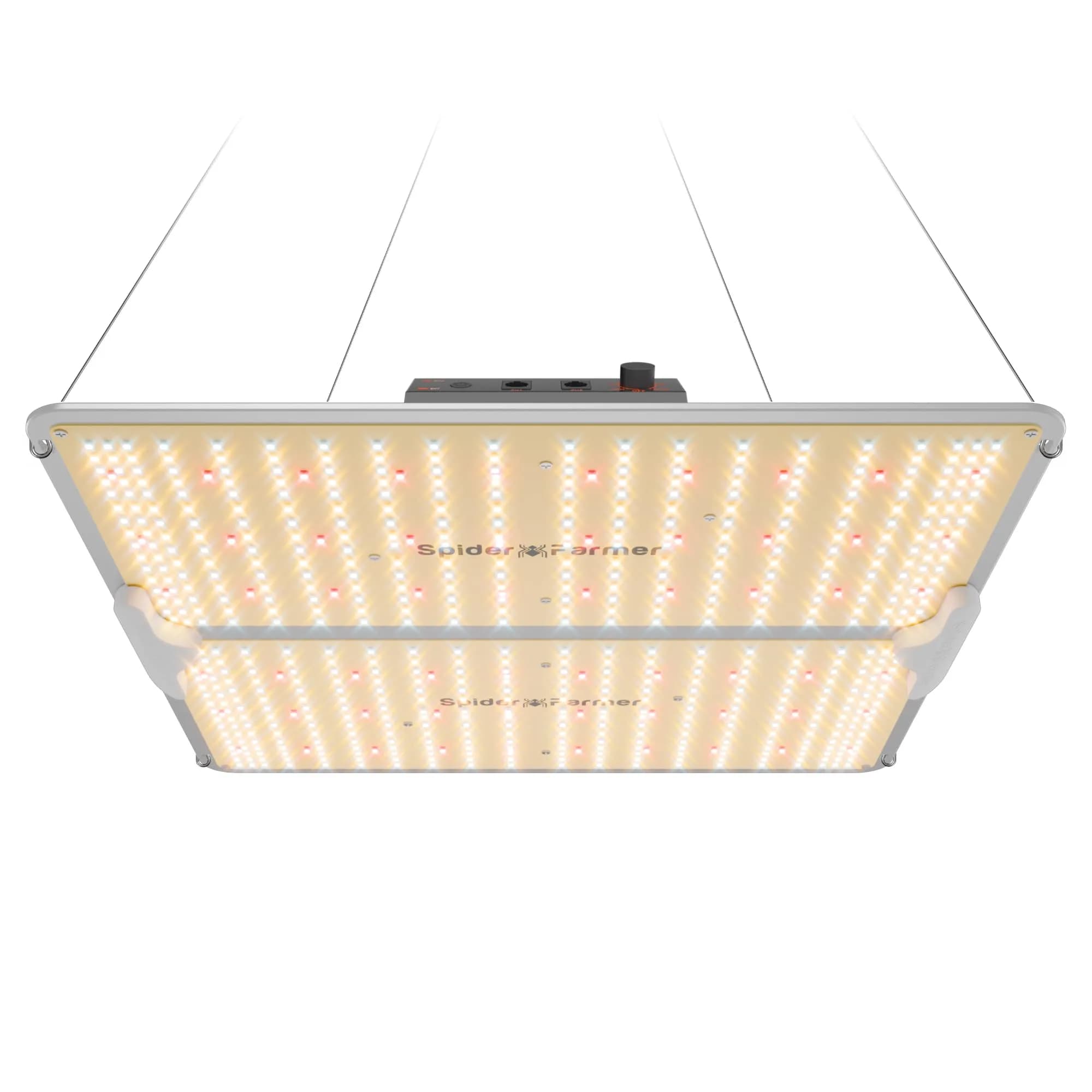 Spider Farmer SF2000 PRO LED Grow Lights for Indoor Plants in 3x3 Grow Tent | Full Spectrum, 200W, Dimmable, Fanless