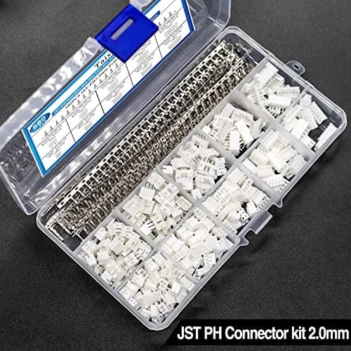 Taiss JST PH Connector Kit 580PCS 2.0mm | Widely Used in Household & Electronics thumbnail 4